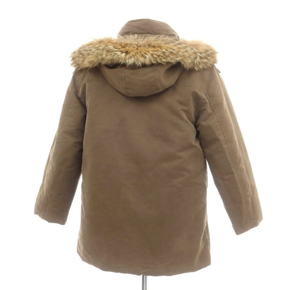 【中古】モンクレール MONCLER コットンポリエステル ダウンコート ブラウン【 2 】【 状態ランクD 】【 メンズ 】