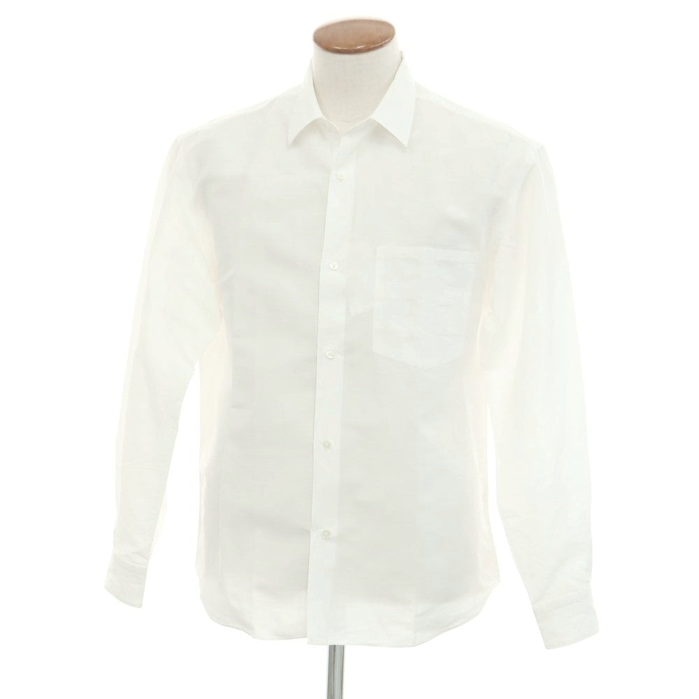 [Used] UNITED ARROWS Cotton Linen Casual Shirt White [M] [Condition Rank B] [Men&