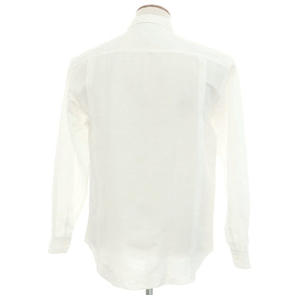 [Used] UNITED ARROWS Cotton Linen Casual Shirt White [M] [Condition Rank B] [Men&