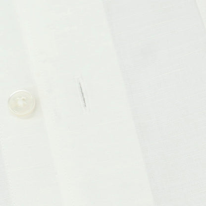 [Used] UNITED ARROWS Cotton Linen Casual Shirt White [M] [Condition Rank B] [Men&