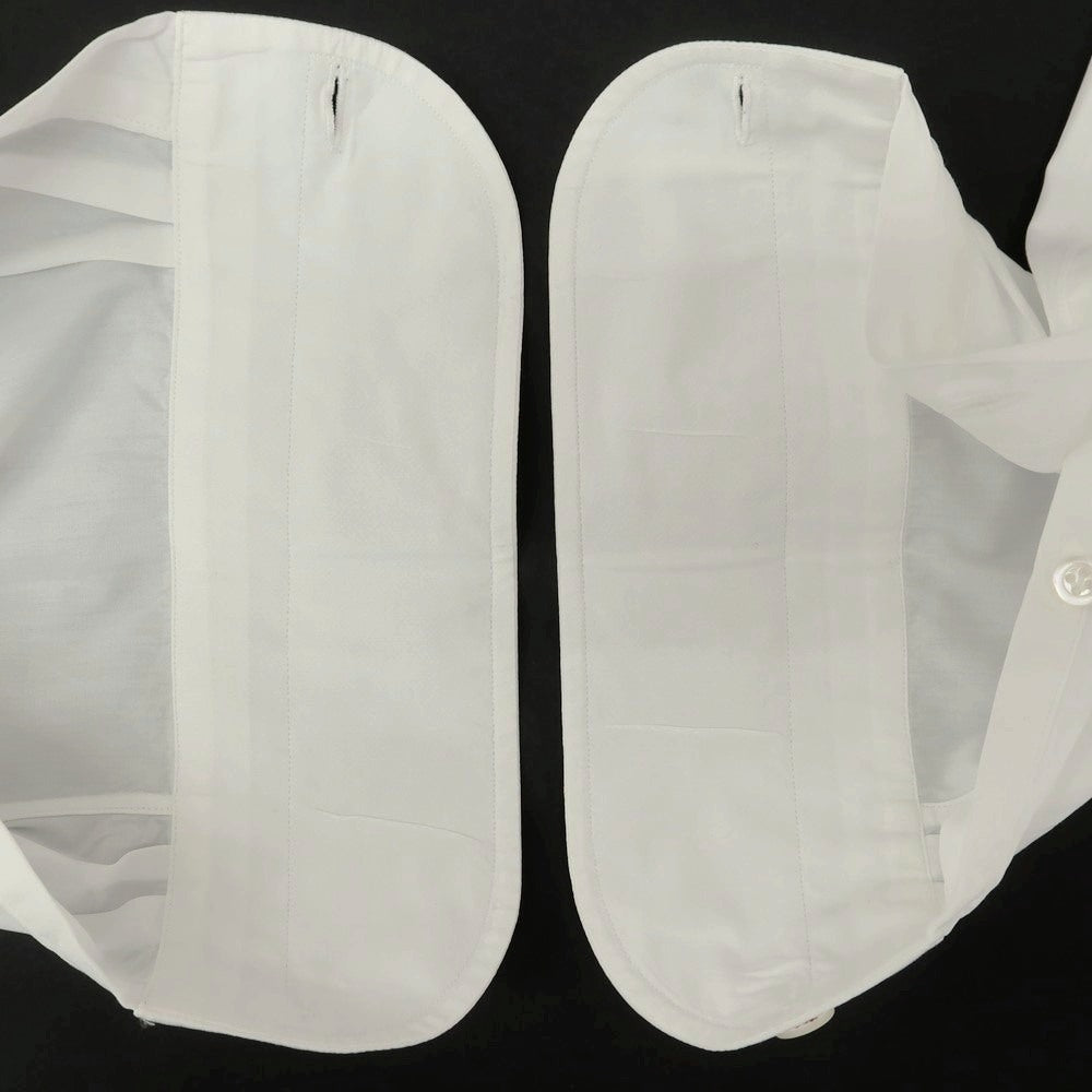 [Used] Luigi Borrelli Cotton Button-down Dress Shirt White [38] [Condition Rank D] [Men&