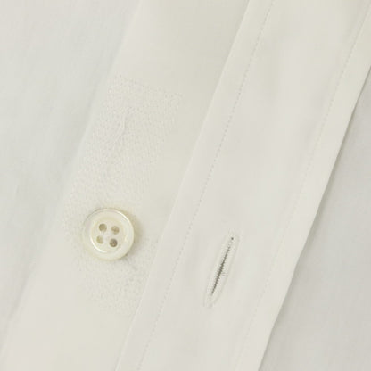 [Used] Luigi Borrelli Cotton Button-down Dress Shirt White [38] [Condition Rank D] [Men&
