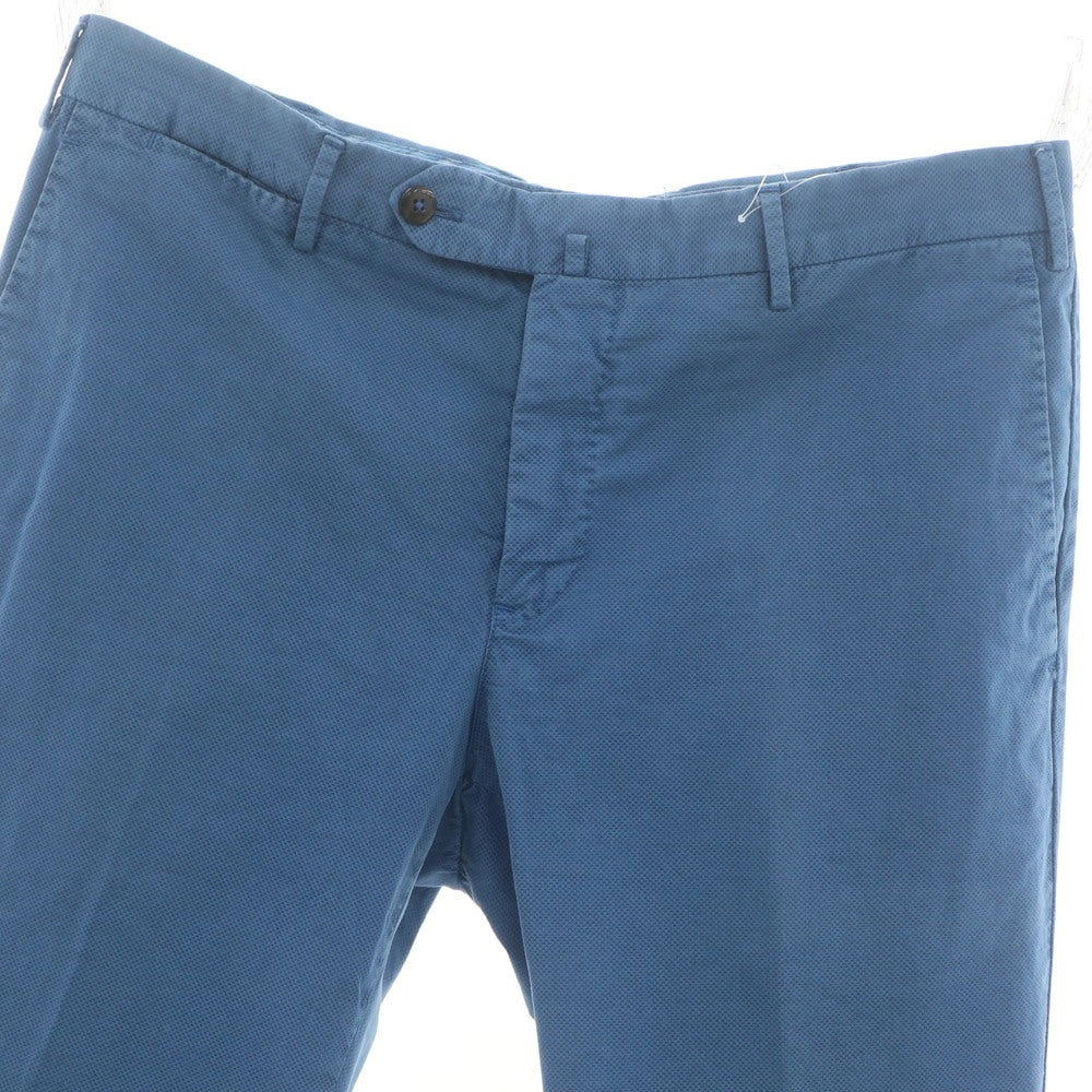 [Used] PT TORINO Stretch Cotton Casual Slacks Pants Blue [50] [Condition Rank C] [Men&