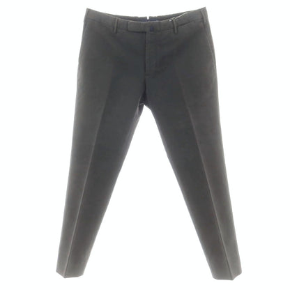 【中古】インコテックス INCOTEX ストレッチ コットン カジュアルスラックスパンツ ダークグレー系【 52 】【 状態ランクC 】【 メンズ 】
