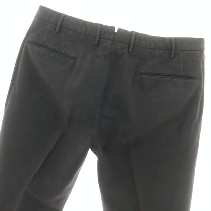 【中古】インコテックス INCOTEX ストレッチ コットン カジュアルスラックスパンツ ダークグレー系【 52 】【 状態ランクC 】【 メンズ 】