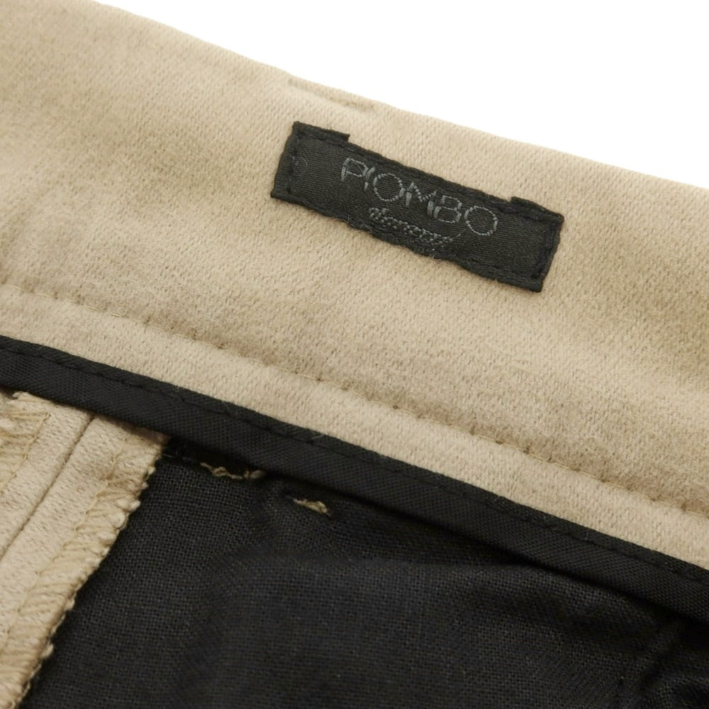 【中古】ピオンボ PIOMBO コットン系 カジュアルスラックスパンツ ベージュ【サイズ48】【 状態ランクC 】【 メンズ 】 [DPD]