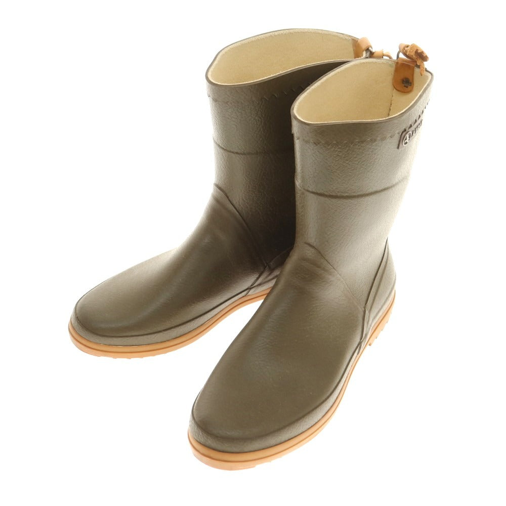 [Used] Aigle BISON Rubber Rain Boots Khaki [41] [Condition Rank B] [Men&