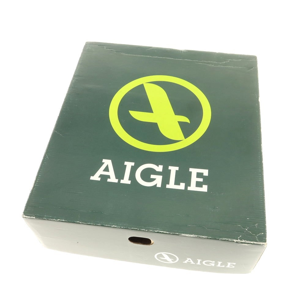[Used] Aigle BISON Rubber Rain Boots Khaki [41] [Condition Rank B] [Men&