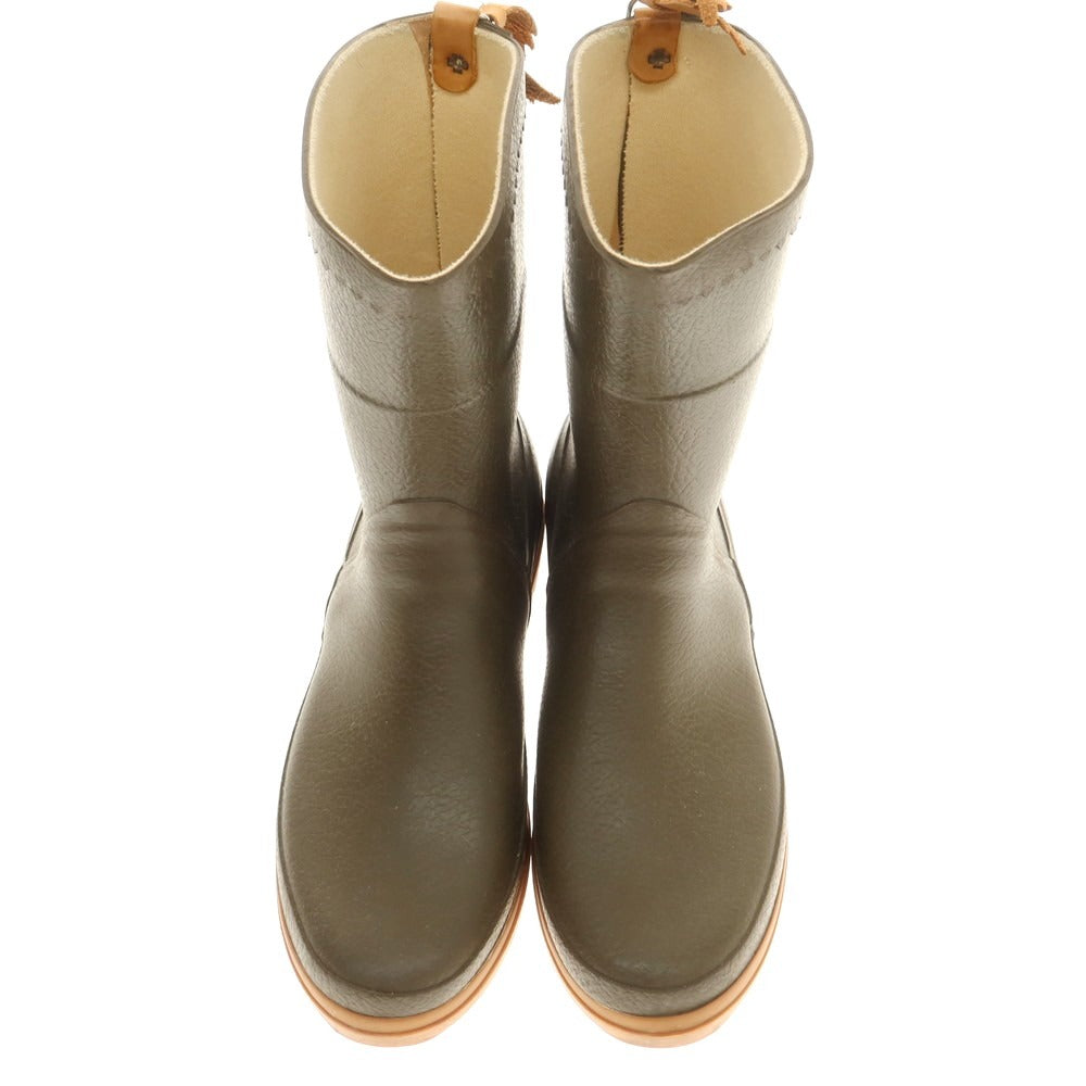 [Used] Aigle BISON Rubber Rain Boots Khaki [41] [Condition Rank B] [Men&