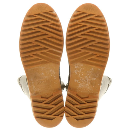 [Used] Aigle BISON Rubber Rain Boots Khaki [41] [Condition Rank B] [Men&