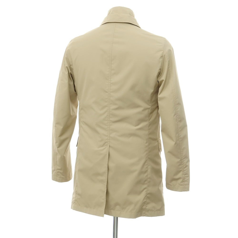 【中古】ヘルノ Herno 2WAY ポリエステル チェスターフィールドコート ベージュ【 42 】【 状態ランクB 】【 メンズ 】