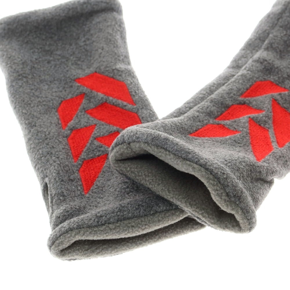 【中古】【未使用】ヴァロラント VALORANT × UNITED ARROWS フリース フィンガーレスグローブ 手袋 グレー【 サイズFREE 】【 状態ランクS 】【 ユニセックス 】 [CPD]