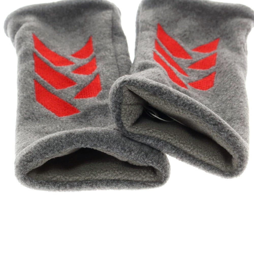【中古】【未使用】ヴァロラント VALORANT × UNITED ARROWS フリース フィンガーレスグローブ 手袋 グレー【 サイズFREE 】【 状態ランクS 】【 ユニセックス 】 [CPD]