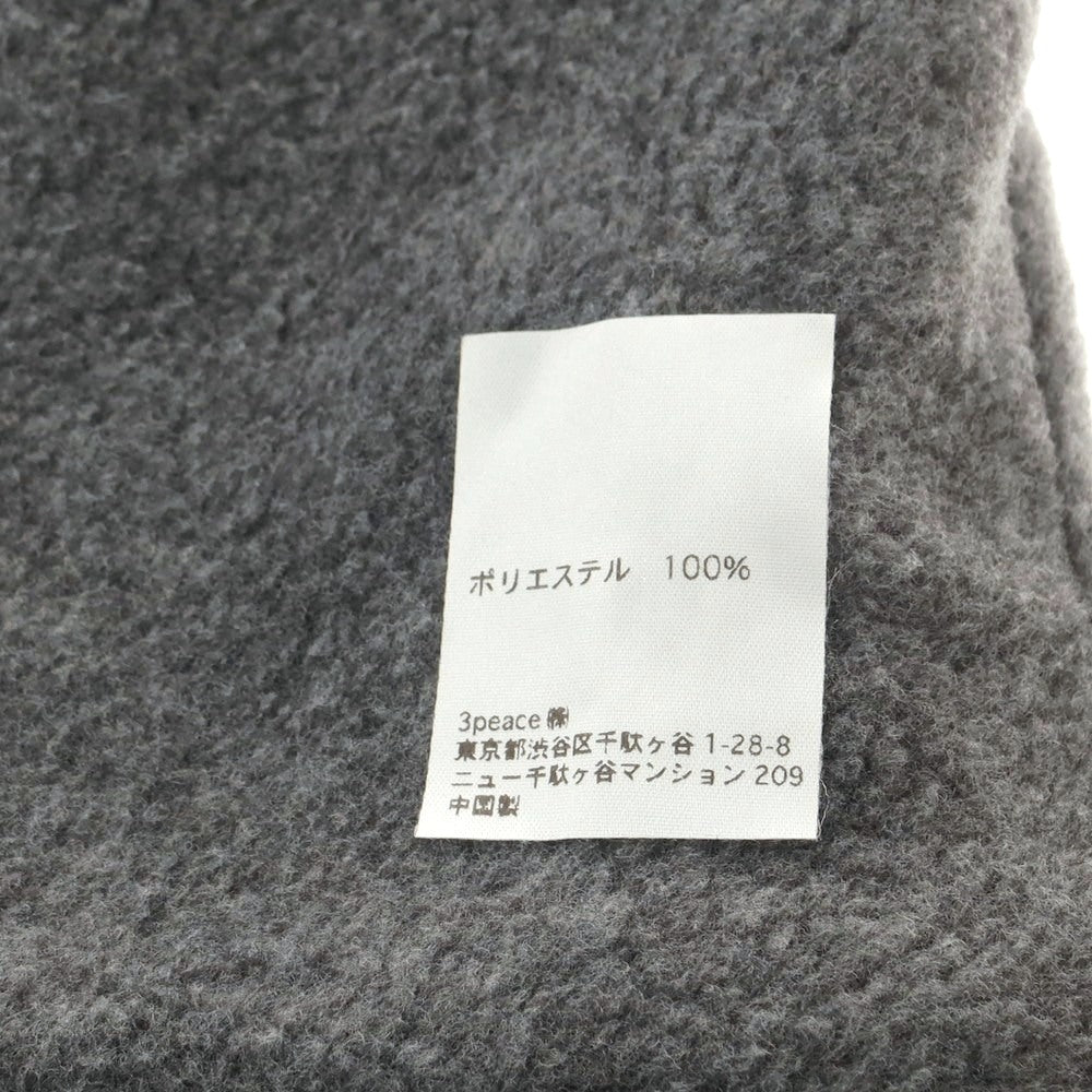【中古】【未使用】ヴァロラント VALORANT × UNITED ARROWS フリース フィンガーレスグローブ 手袋 グレー【 FREE 】【 状態ランクS 】【 ユニセックス 】