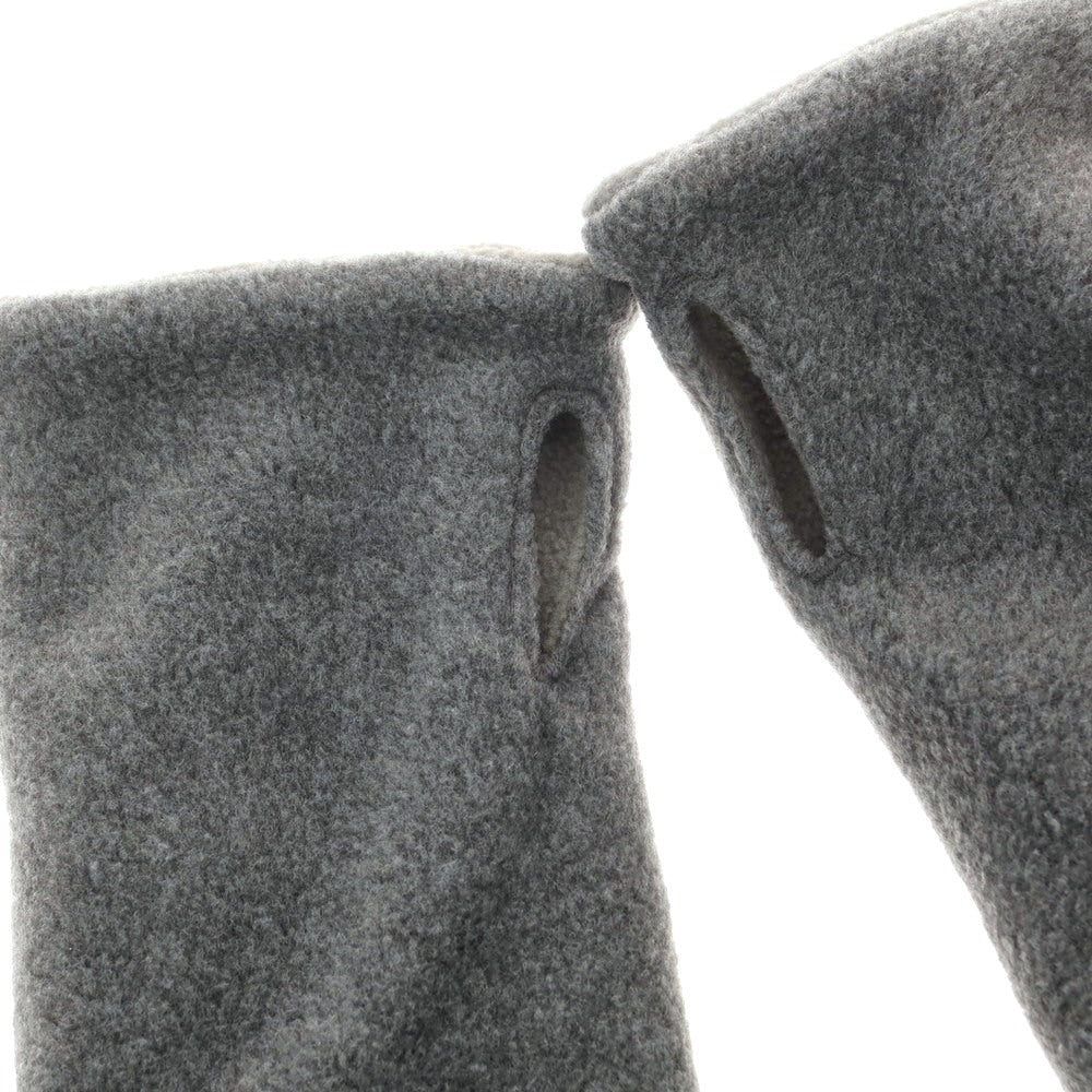 【中古】【未使用】ヴァロラント VALORANT × UNITED ARROWS フリース フィンガーレスグローブ 手袋 グレー【 サイズFREE 】【 状態ランクS 】【 ユニセックス 】 [CPD]