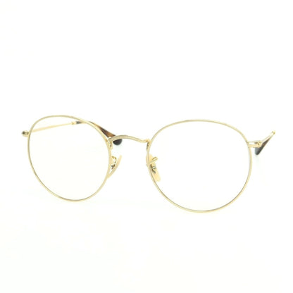 【中古】レイバン Ray-Ban ROUND METAL ボストン メガネ ゴールド【 53□21 145 】【 状態ランクA 】【 ユニセックス 】
