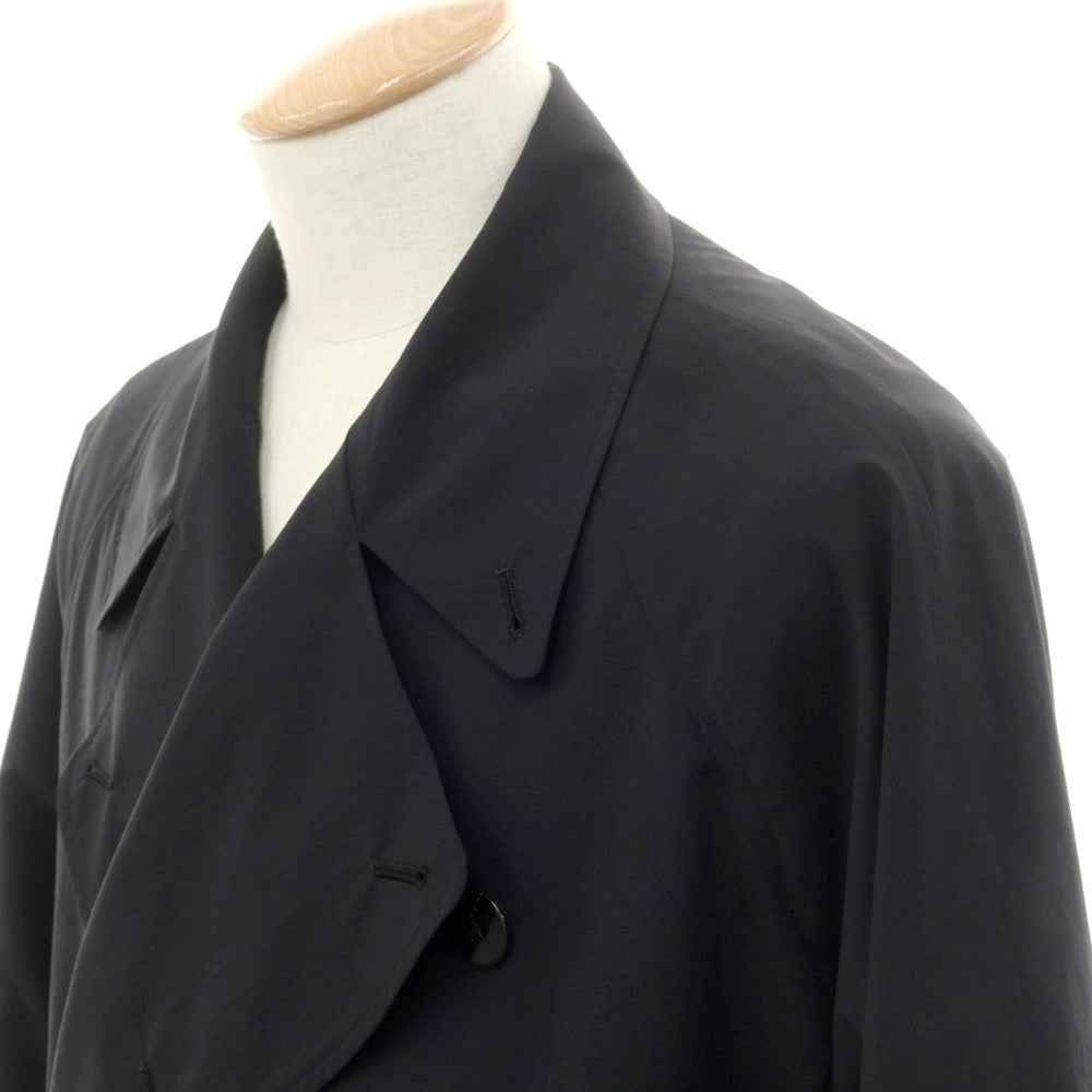 【中古】エス S ポリエステル トレンチコート ブラック【 1 】【 状態ランクC 】【 メンズ 】