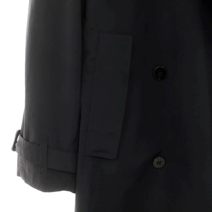【中古】エス S ポリエステル トレンチコート ブラック【 1 】【 状態ランクC 】【 メンズ 】