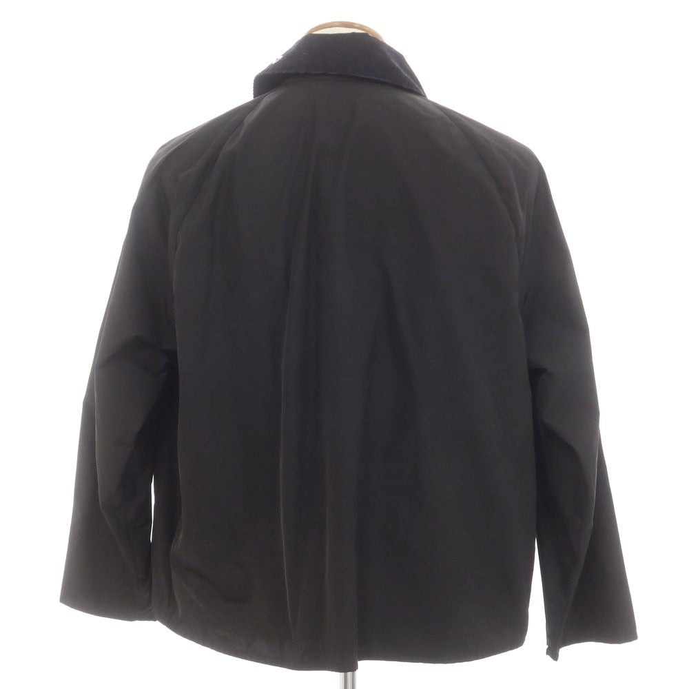 【中古】バブアー Barbour TRANSPORT ポリエステル フィールドジャケット ブラック【 38 】【 状態ランクB 】【 メンズ 】