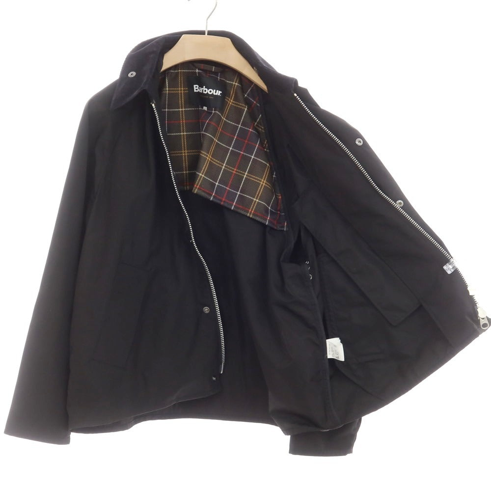 【中古】バブアー Barbour TRANSPORT ポリエステル フィールドジャケット ブラック【 38 】【 状態ランクB 】【 メンズ 】