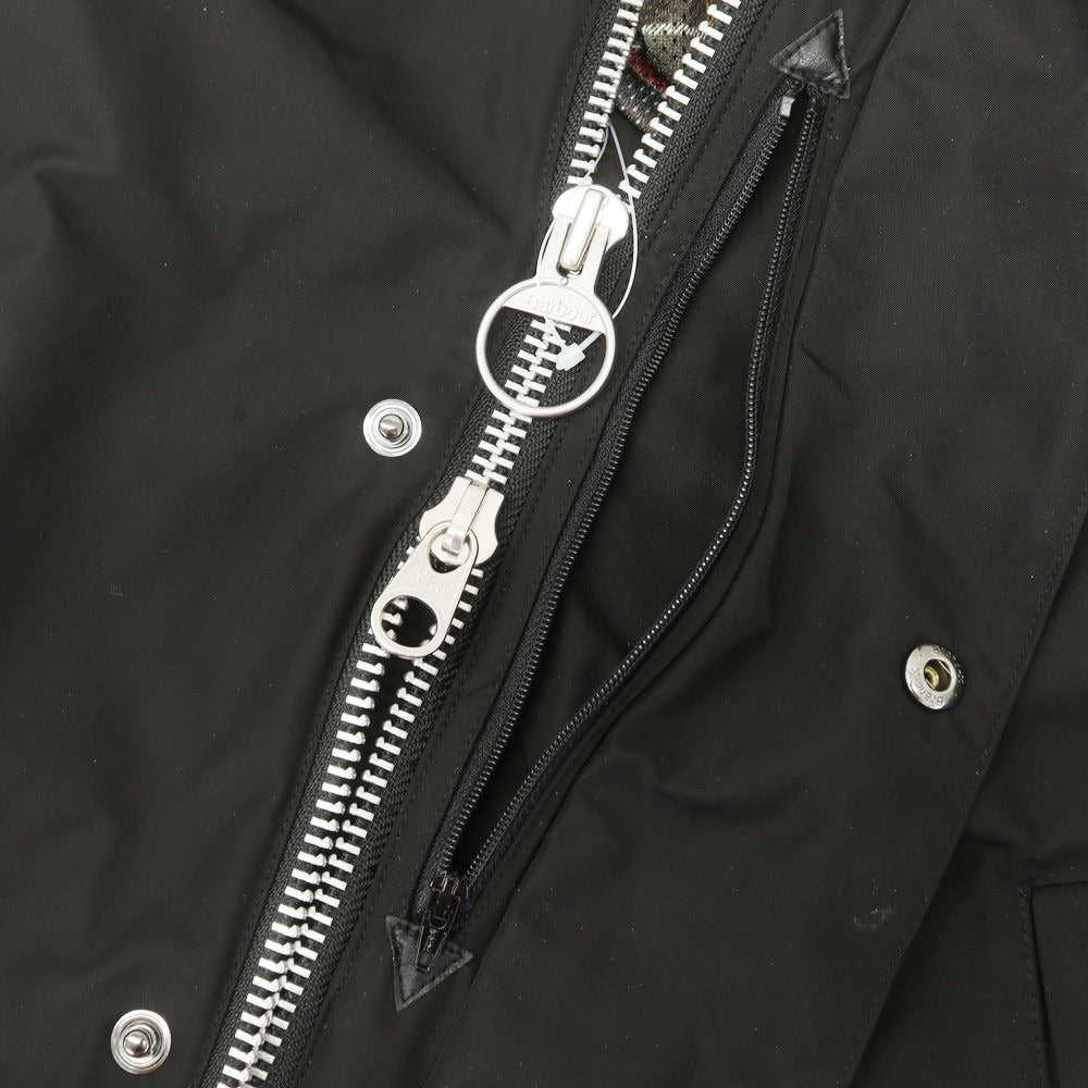 【中古】バブアー Barbour TRANSPORT ポリエステル フィールドジャケット ブラック【 38 】【 状態ランクB 】【 メンズ 】