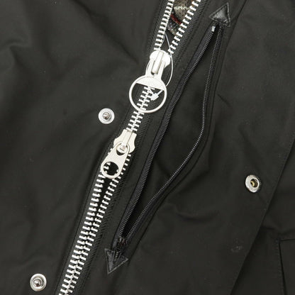 【中古】バブアー Barbour TRANSPORT ポリエステル フィールドジャケット ブラック【 38 】【 状態ランクB 】【 メンズ 】