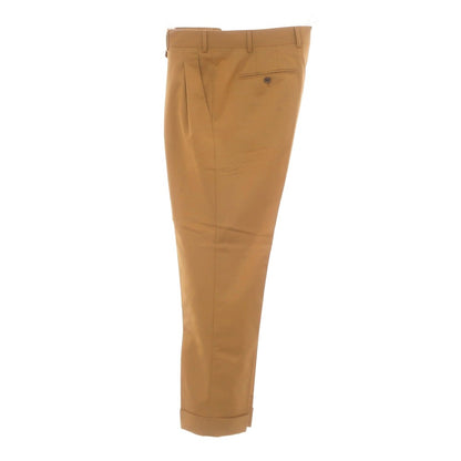 [Used] LARDINI Wool Casual Slacks Pants, Camel [48] [Condition Rank A] [Men&