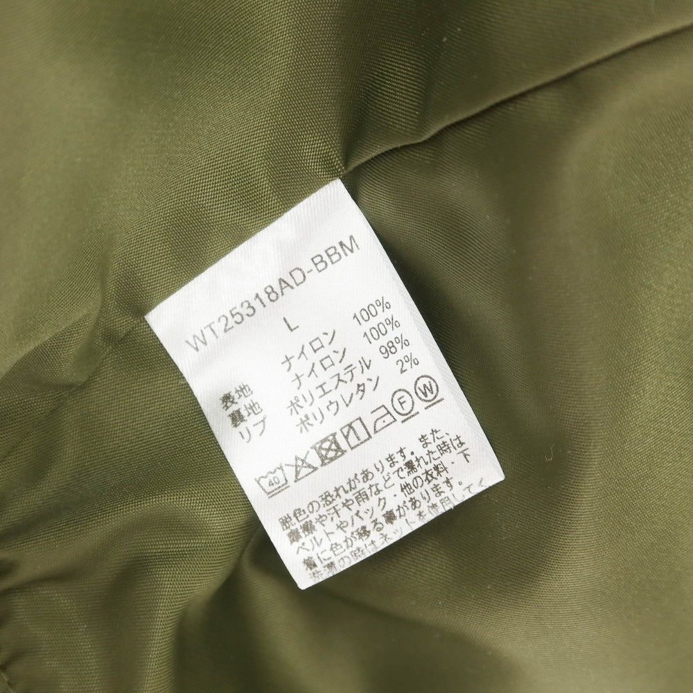 【中古】ワイルドシングス WILDTHINGS B:MING by BEAMS別注 ナイロン ミリタリージャケット オリーブ【 L 】【 状態ランクB 】【 メンズ 】
