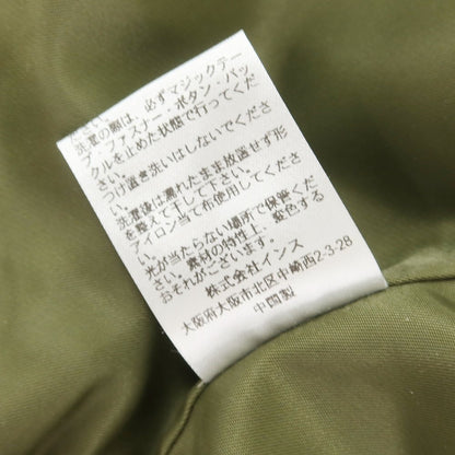 【中古】ワイルドシングス WILDTHINGS B:MING by BEAMS別注 ナイロン ミリタリージャケット オリーブ【 L 】【 状態ランクB 】【 メンズ 】