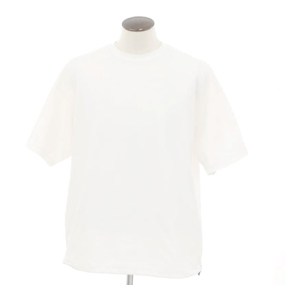【中古】ビームス BEAMS ストレッチ ポリエステル クルーネック 半袖Ｔシャツ ホワイト【 L 】【 状態ランクB 】【 メンズ 】 [BPD]