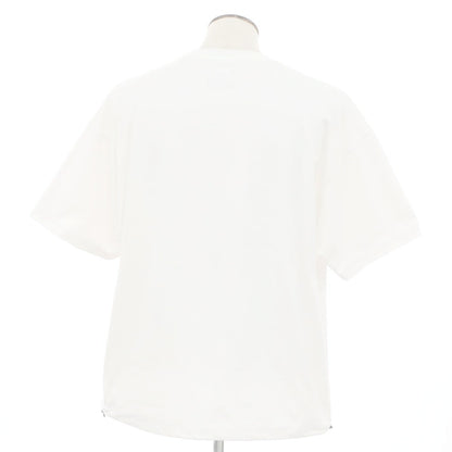 【中古】ビームス BEAMS ストレッチ ポリエステル クルーネック 半袖Ｔシャツ ホワイト【 L 】【 状態ランクB 】【 メンズ 】 [BPD]
