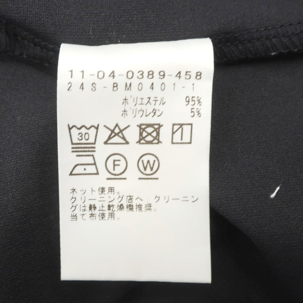 【中古】ビームス BEAMS ストレッチ ポリエステル クルーネック 半袖Ｔシャツ ブラックネイビー【 L 】【 状態ランクB 】【 メンズ 】