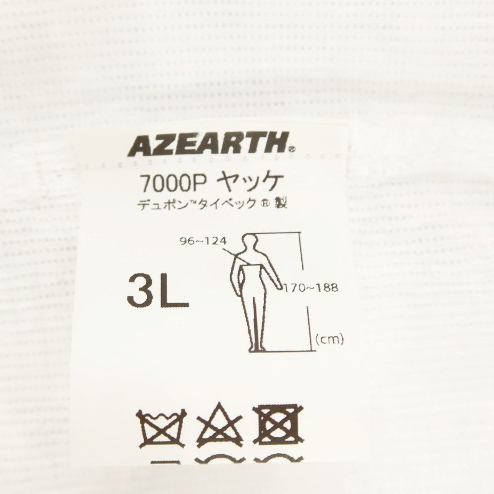 [Used] NONCEPTS Polyethylene Zip-up Jacket Blouson White [3L] [Condition Rank A] [Men&