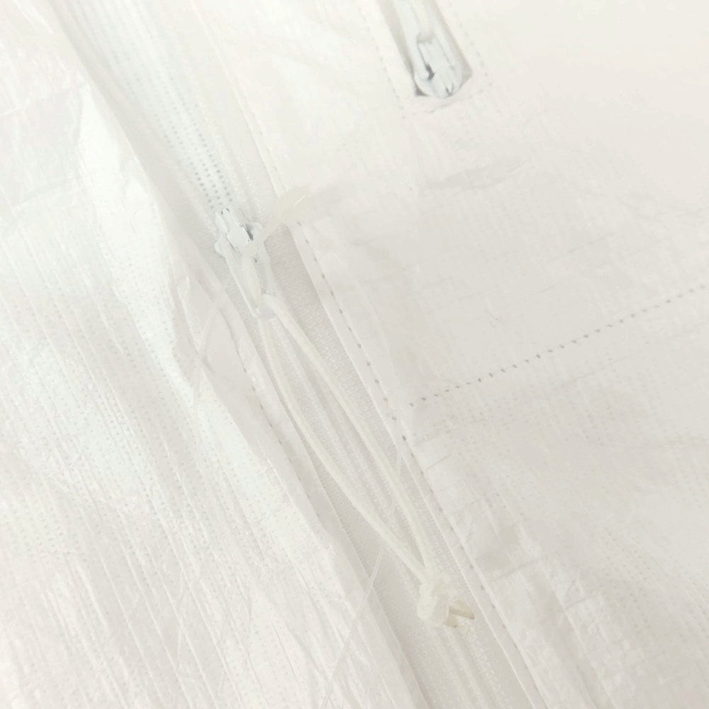 [Used] NONCEPTS Polyethylene Zip-up Jacket Blouson White [3L] [Condition Rank A] [Men&