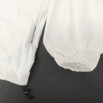 [Used] NONCEPTS Polyethylene Zip-up Jacket Blouson White [3L] [Condition Rank A] [Men&