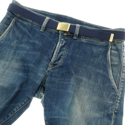 【中古】ビームスプラス BEAMS PLUS コットン ベルト ネイビー【 Ｌ 】【 状態ランクA 】【 メンズ 】