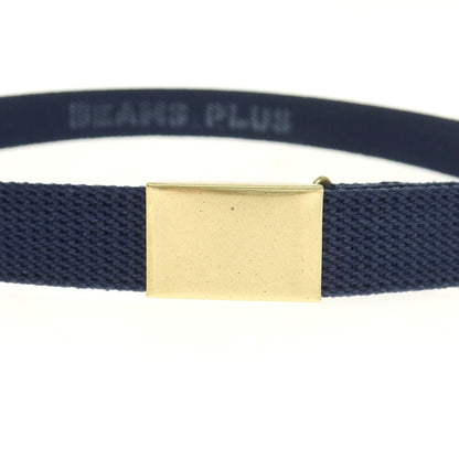 【中古】ビームスプラス BEAMS PLUS コットン ベルト ネイビー【 Ｌ 】【 状態ランクA 】【 メンズ 】