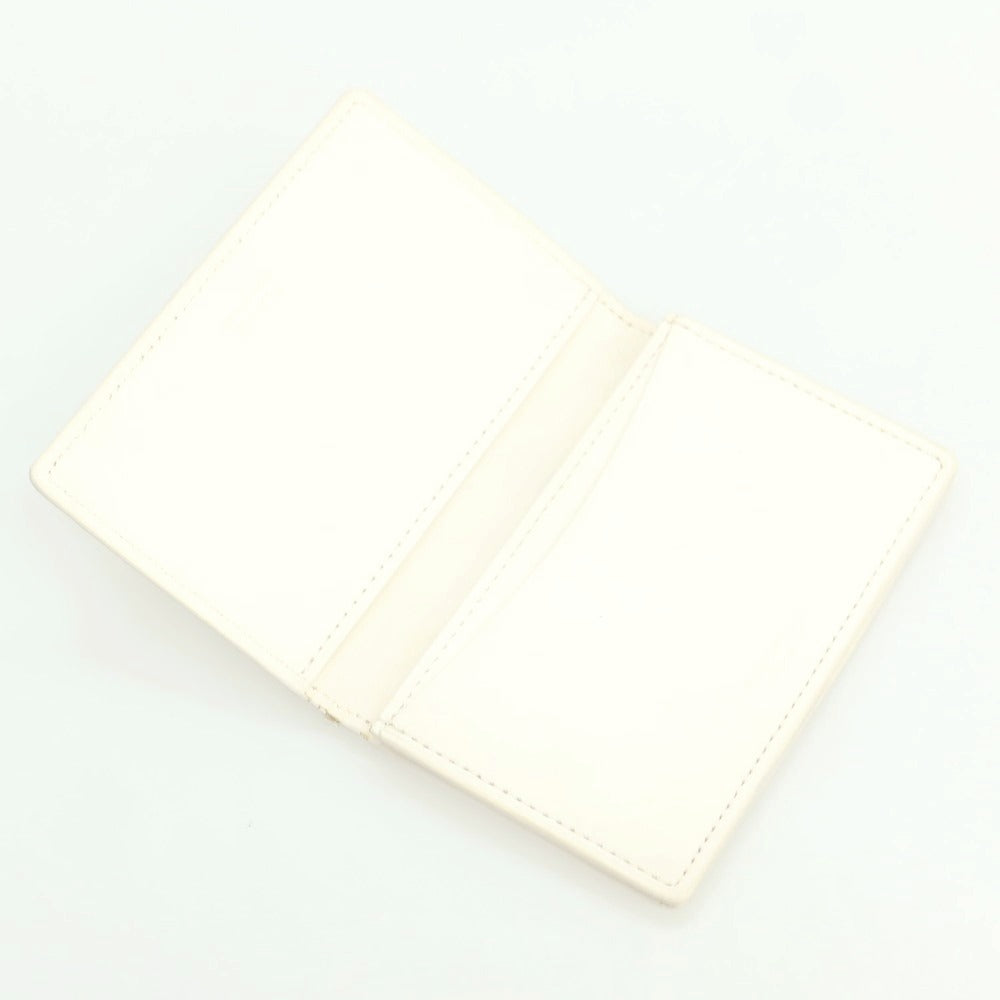 【中古】ポーター PORTER b印 YOSHIDA パイソンレザー 名刺入れ オフホワイトxアッシュブラウン【 状態ランクC 】【 メンズ 】