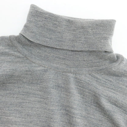 【中古】ジョンスメドレー JOHN SMEDLEY ハイゲージ ウール タートルネック プルオーバーニット グレー【 L 】【 状態ランクB 】【 メンズ 】