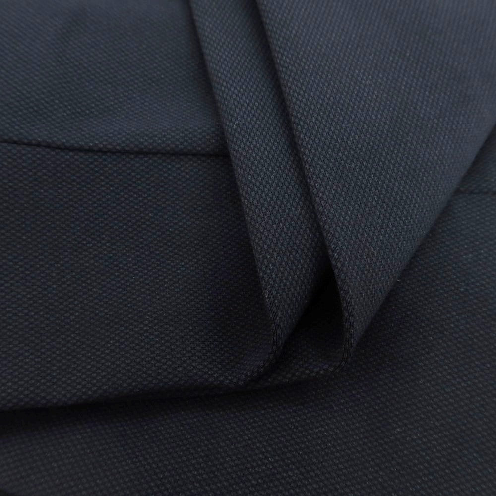 【中古】ベルナルド ジュスティ BERNARDO GIUSTI レーヨンナイロン ジャージー イージースラックスパンツ ネイビー【 50 】【 状態ランクD 】【 メンズ 】