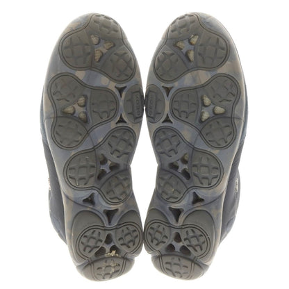 【中古】ジェオックス GEOX スリッポン スニーカー ネイビー【 7 】【 状態ランクC 】【 メンズ 】