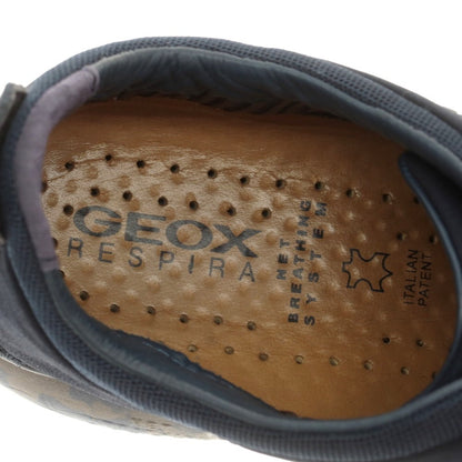 【中古】ジェオックス GEOX スリッポン スニーカー ネイビー【 7 】【 状態ランクC 】【 メンズ 】