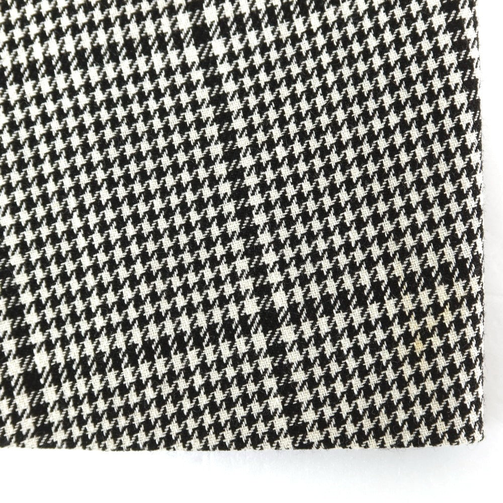 [Used] SOVEREIGN wool linen check tailored jacket, black x white [46] [Condition Rank A] [Men&