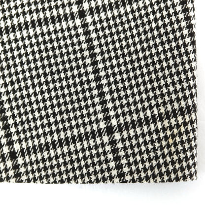 [Used] SOVEREIGN wool linen check tailored jacket, black x white [46] [Condition Rank A] [Men&