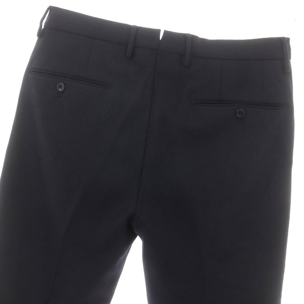 【中古】インコテックス INCOTEX ストレッチ ウールナイロン ドレススラックスパンツ ネイビー【 46 】【 状態ランクB 】【 メンズ 】