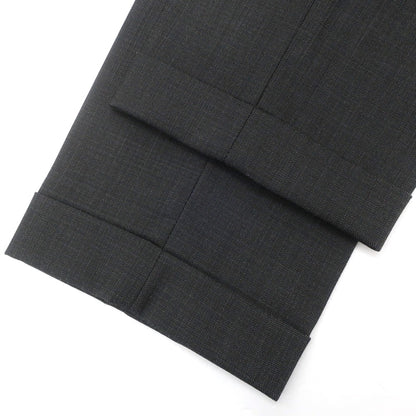 [Used] CARUSO Stretch Wool Nylon Dress Slacks Pants Black x Light Gray [44/7R] [Condition Rank A] [Men&