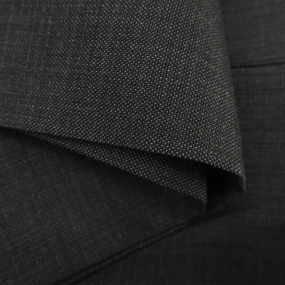 [Used] CARUSO Stretch Wool Nylon Dress Slacks Pants Black x Light Gray [44/7R] [Condition Rank A] [Men&
