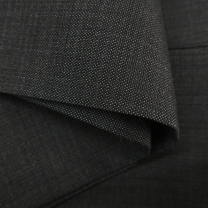 [Used] CARUSO Stretch Wool Nylon Dress Slacks Pants Black x Light Gray [44/7R] [Condition Rank A] [Men&
