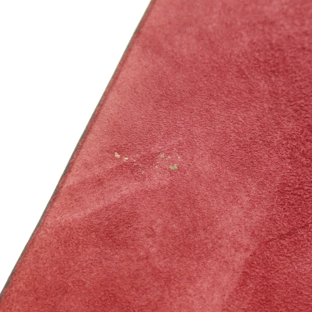 [Used] Hermes HERMES MAISON HERMES TOKYO 2001 Chevre Clutch Bag Rouge H [Condition Rank C] [Men&
