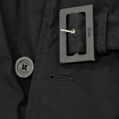 【中古】ヘルノ Herno Laminar GORE-TEX ダブルブレスト ダウンコート ブラック【 48 】【 状態ランクB 】【 メンズ 】